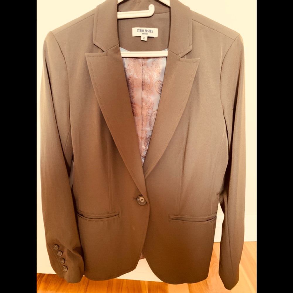 Brown blazer